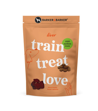Medium Liver Treats - Pouch of 1000 (net 500g)